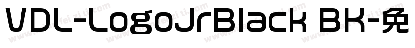 VDL-LogoJrBlack BK字体转换